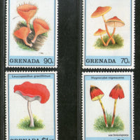 Grenada 1989 Mushrooms Fungi Plant Sc 1747-50 MNH # 1121