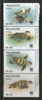 Maldives 1986 WWF Turtles Marine Life Animal Fauna Sc 2092 MNH # 12513