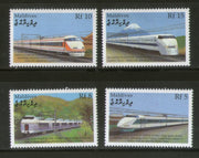 Maldives 2000 Locomotives Railway Train Sc 2438-41 MNH # 1253