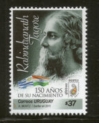 Uruguay 2011 Rabindranath Tagore of India Indipex Logo Sc 2328 MNH # 12665A