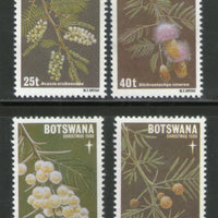 Botswana 1980 Flowers Orchids Plant Sc 258-61 MNH # 1274