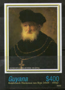 Guyana 2006 Rembrandt Painting Man & Jeweled Cross Art M/s Sc 3938 MNH # 12860