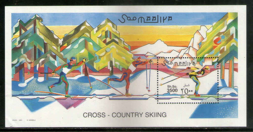 Somalia 2001 Cross-country Skiing Sport M/s MNH # 12933