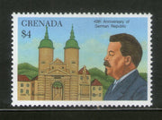 Grenada 1990 Friedrich Ebert German President Heidelberg Gate Architecture Sc 1797 MNH # 1300