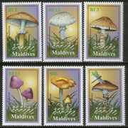 Maldives 2001 Mushroom Fungi Plant Sc 2517-22 MNH # 1301