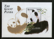 Guyana 1998 Giant Panda Wildlife Animals Sc 3332 M/s MNH # 13055