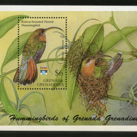 Grenada 1992 Humming Birds Wildlife Animal Sc 1431 M/s MNH # 13073
