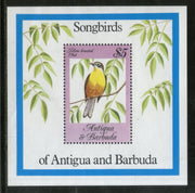 Antigua 1984 Song Birds Wildlife Animal Fauna Sc 778 M/s MNH # 13084