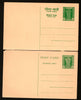 India 1950-75 6 Different Ashokan SERVICE Post Card Mint # 13130