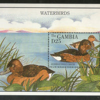 Gambia 1995 Ferruginous Duck Birds Wildlife Animal Sc 1618 M/s MNH # 13133