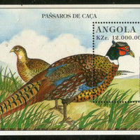 Angola 1996 Pheasant Birds Wildlife Sc 959 M/s MNH # 13136