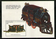 Grenada 1992 Steam Locomotive Railway Train Sc 2111 M/s MNH # 13180