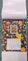 India 2017 Splendors of India Ancient Art Sculpture Painting 12 M/s Table Calendar MNH # 13194