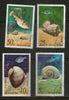 Korea 1977 Sea Shell Fish Marine Life Sc 1618-21 Cancelled # 13195a