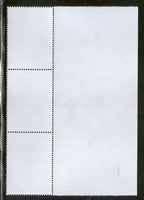Gibraltar 2008 Mahatma Gandhi of India Writing Letter Sheet Marginal Strip of 3 MNH # 5315