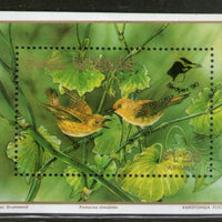 Cook Islands 1990 Birdpex Rarotonga Flycatcher Birds Wildlife Sc C25 M/s MNH # 1324