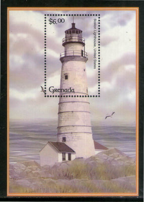Grenada 2001 Lighthouse Architecture M/s Sc 3176 M/s MNH # 13359
