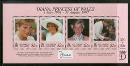 Solomon Islands 1998 Diana Princess of Wales Sc 867 M/s MNH # 13394