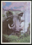 Congo Zaire 2000 Warthog Wildlife Animal Fauna Sc 1516 M/s MNH # 13405