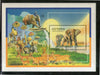 Guyana 1992 Elephants of Maharaja of Benares Kaziranga National Park India Wildlife M/s Sc 2608 MNH # 13408