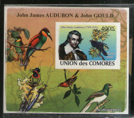 Comoro Islands 2009 Audubon Birds Wildlife Animals Fauna M/s MNH # 13512