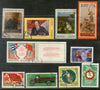 Russia USSR 10 Diff. Lenin Painting Sport Space Ship Flag Used Stamps # 13538