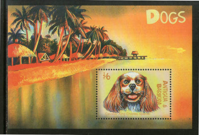 Antigua & Barbuda 2000 Cavalier Dog Pet Animal Sc 2359 M/s MNH # 13578