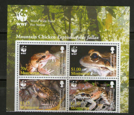 Montserrat 2006 WWF Mountain Chicken Frog Wildlife Reptiles Sc 1159 MNH # 13580