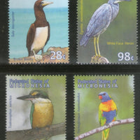 Micronesia 2009 Parrot Birds Wildlife Fauna Sc 855-58 MNH # 1376