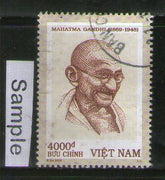 Vietnam 2019 Mahatma Gandhi of India 150th Birth Anniversary 1v Used Stamp # 1395