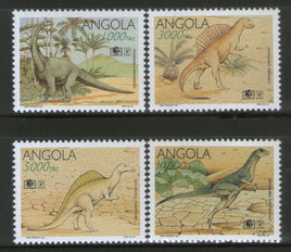Angola 1994 Dinosaurs Pre Historic Animals Sc 906-9 MNH # 1475