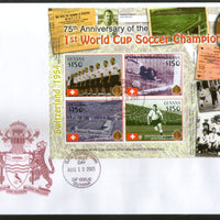 Guyana 2005 World Cup Football Soccer Sport  Sc 3923 Sheetlet FDC # 15003