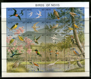 Nevis 1991 Birds Wildlife Fauna Sc 664 Sheetlet MNH # 15041