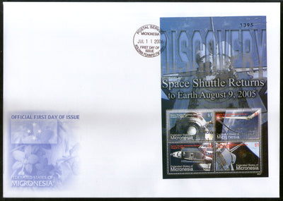 Micronesia 2006 Space Shuttle Returns Sc 697 Sheetlet FDC # 15043