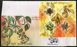 India 2009 Spices of India Cardamon Turmeric Coriander Chilly Clove Cinnamon Herbal Medicine M/s FDC # 15061