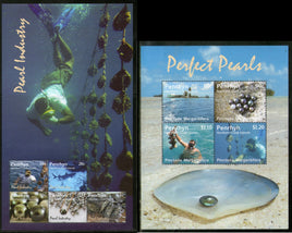 Penrhyn 2011 Pearl Industry Gems & Jewellery Minerals M/s Sc 485-86 MNH # 15147