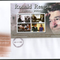 Grenada 2004 US President Ronald Regan Sc 2573 Sheetlet FDC # 15152
