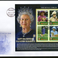 Micronesia 2006 Queen Elizabeth II 80th Birthday Sc 694 Sheetlet FDC # 15214