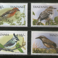 Tanzania 1997 Birds Wildlife Fauna Sc 1557-60 4v MNH # 1521