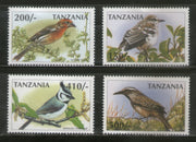 Tanzania 1997 Birds Wildlife Fauna Sc 1557-60 4v MNH # 1521