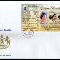 Lesotho 2004 Queen Elizabeth II Coronation Sc 1328 Sheetlet FDC # 15269