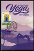 India 2021 International Yoga Day Health Fitness Max Card # 16014