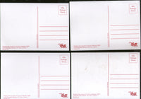 India 2003 Madhubani Children's Day Likh Florican Body Guard 6 Diff. Post Cards # 16021