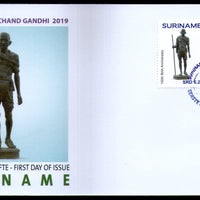 Suriname 2019 Mahatma Gandhi of India 150th Birth Anniversary 2v FDC # 16065
