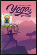 India 2021 International Yoga Day Health Fitness Max Card # 16340