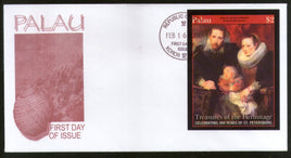 Palau 2004 St. Petersburg Painting by Van Dyck  Sc 745 M/s FDC # 16501