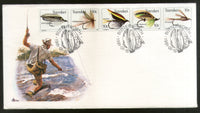 Transkei 1981 Dragonflies Insect Fishing Files Fish Marine Life FDC # 16512