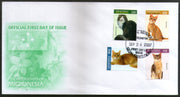 Micronesia 2007 Domestic Cats Pet Animals Sc 751-54 4v FDC # 16515