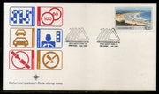 South Africa 1984 Road Safety Year Traffic Sign Transport Date Stamp Card #16533