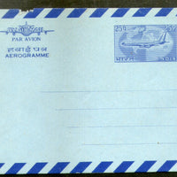 India 1968 25p Aerogramme Air Letter Jain-ALS49 Postal Stationery Folded # 16547